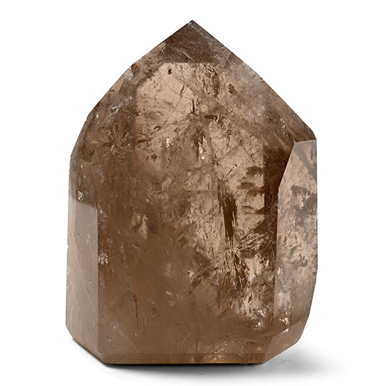 Smoky Quartz Rock Crystal Polished Point