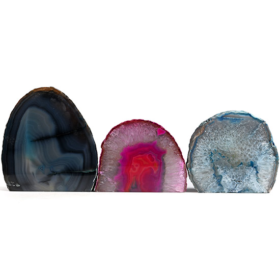 Agate Mineral Specimen Group