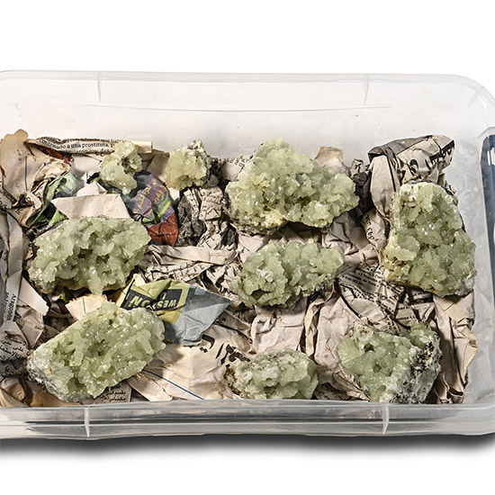 Prehnite Crystal Specimen Group