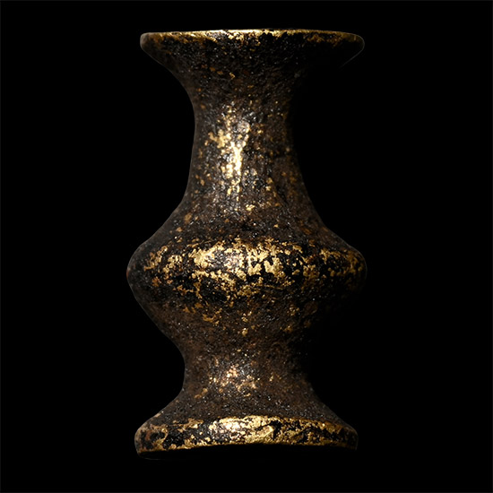Egyptian Gold Bead Amulet