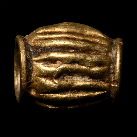 Western Asiatic Gold Bead