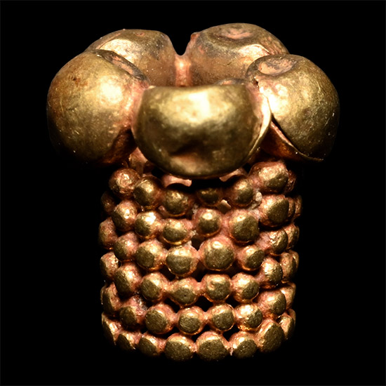 Western Asiatic Granulated Gold Bead