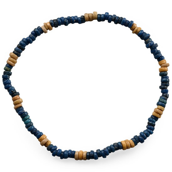 Egyptian Faience Mummy Bead Bracelet