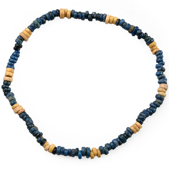 Egyptian Faience Mummy Bead Bracelet