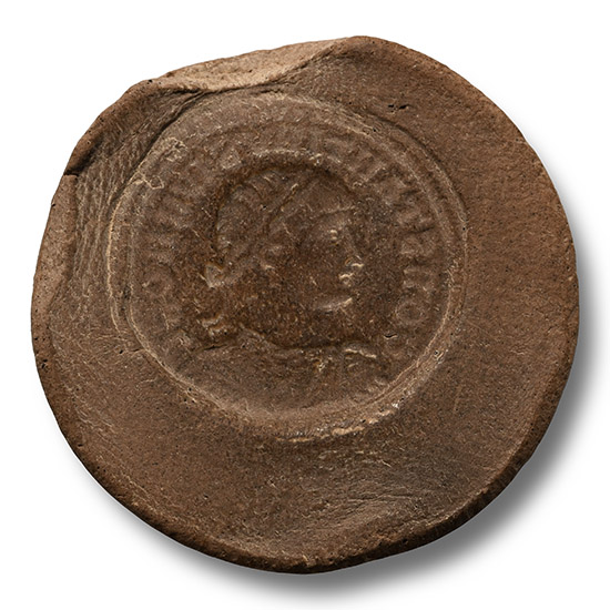Roman Forgers Mould for a Constantine Coin