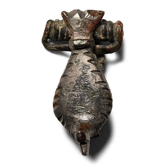 Roman Silver Bird Brooch