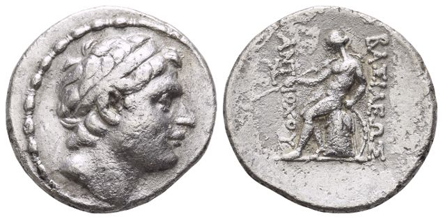 Seleukid Empire, Antiochos III AR Tetradrachm.