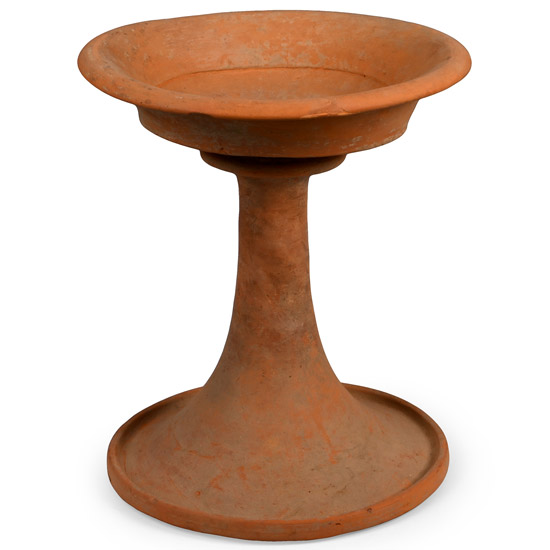 Large Bactrian Terracotta Chalice