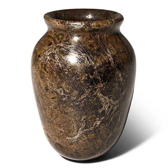 Egyptian Stone Round-Bottomed Kohl Jar