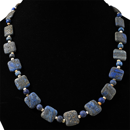 Lapis Lazuli Bead Necklace String