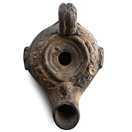 Roman Terracotta Oil Lamp