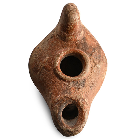 Roman Terracotta Oil Lamp