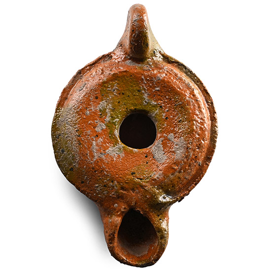 Western Asiatic Terracotta Oil Lamp