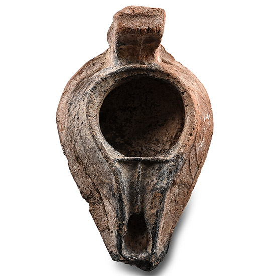 Late Roman Terracotta Oil Lamp