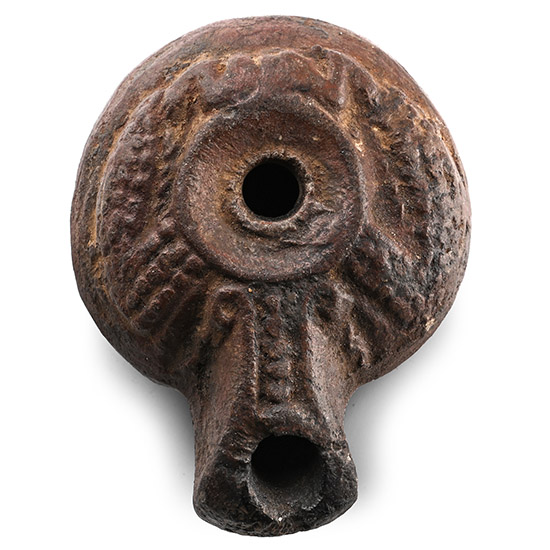 Roman Terracotta Oil Lamp