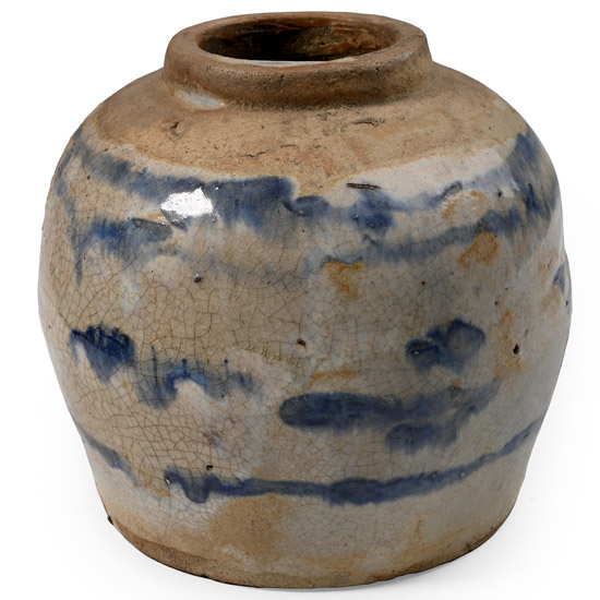 Chinese Blue and White Glazed Jar