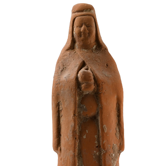 Chinese Tang Terracotta Attendant Figure
