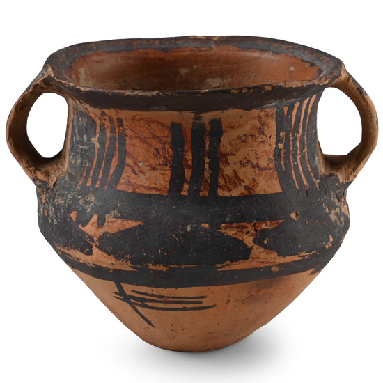 Chinese Neolithic Style Painted Terracotta Jar