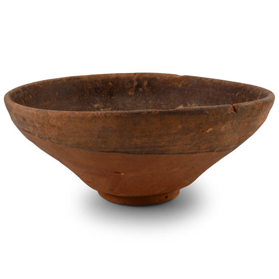 Chinese Ming Deep Terracotta Bowl