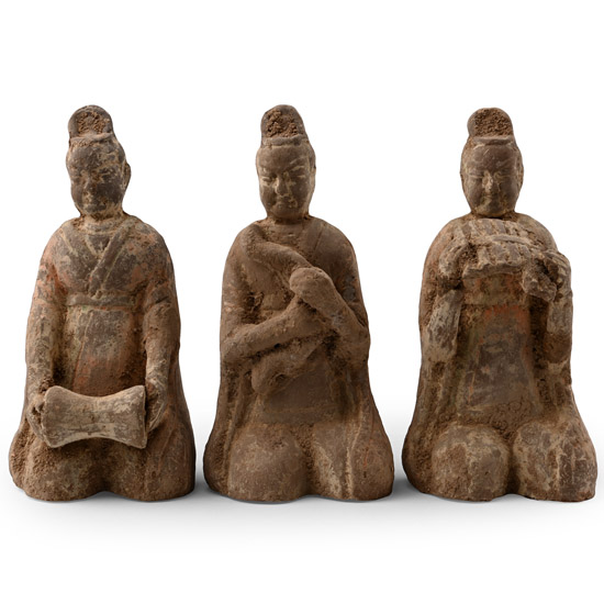 Chinese Tang Terracotta Musician Group