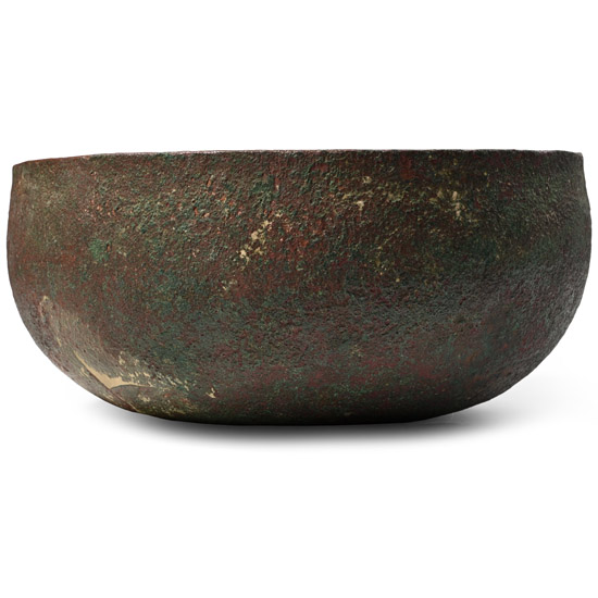 Western Asiatic Bronze Deep Round Bowl