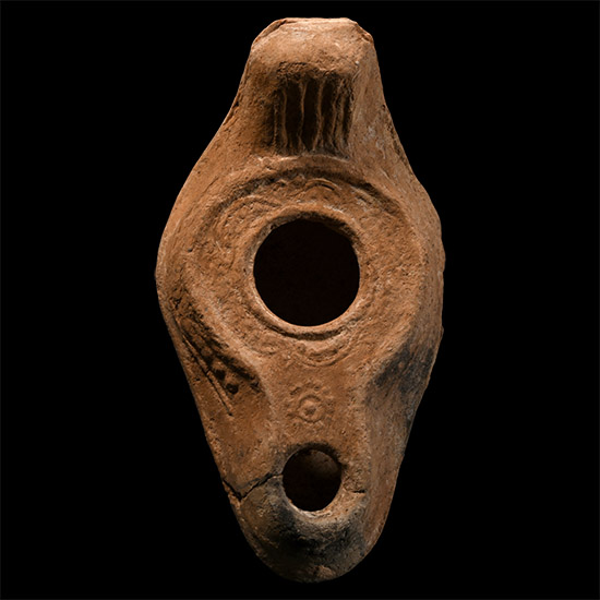 Byzantine Terracotta Oil Lamp