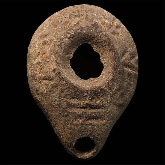 Byzantine Terracotta Oil Lamp