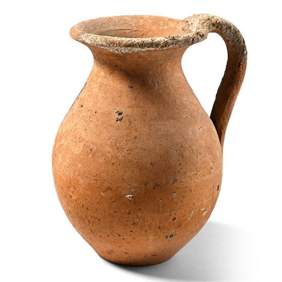Greek Pottery Oil Jug