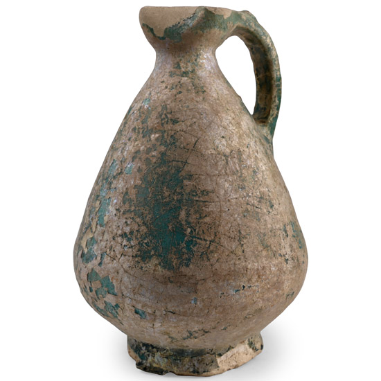 Parthian Green Glazed Jug