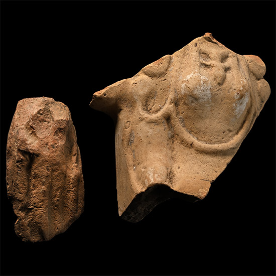 Roman Terracotta Figural Fragment Group