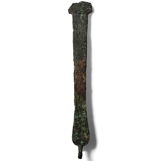 Western Asiatic Bronze Skillet Handle