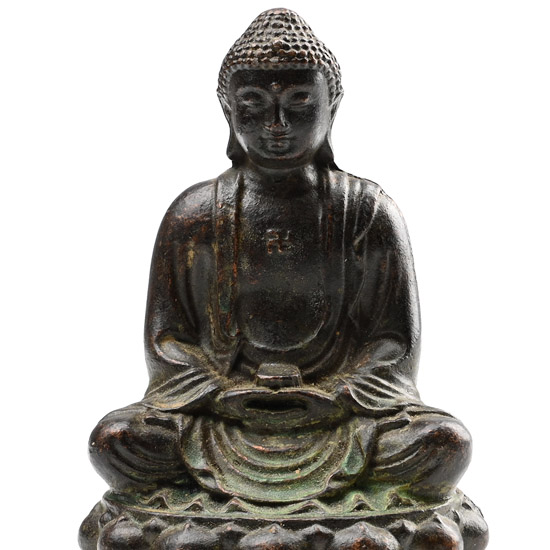 Bronze Seated Buddha Figure