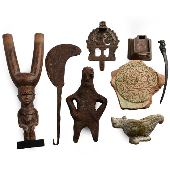 Post Medieval Mixed Artefact Collection