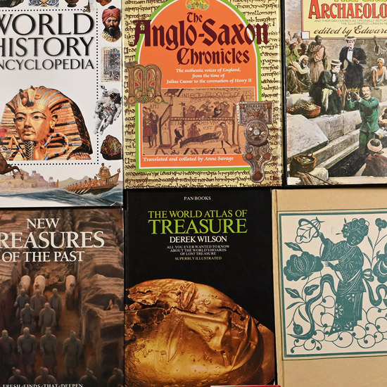 Books on World Archaeology and Treasure - 7 Titles