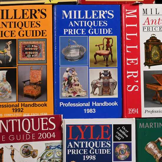 Millers, Sothebys and Lyle Antique Price Guide Books - 8 Titles
