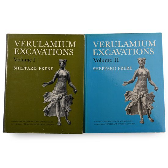 Verulamium Excavations Volume I & II by Sheppard Frere - 2 Titles