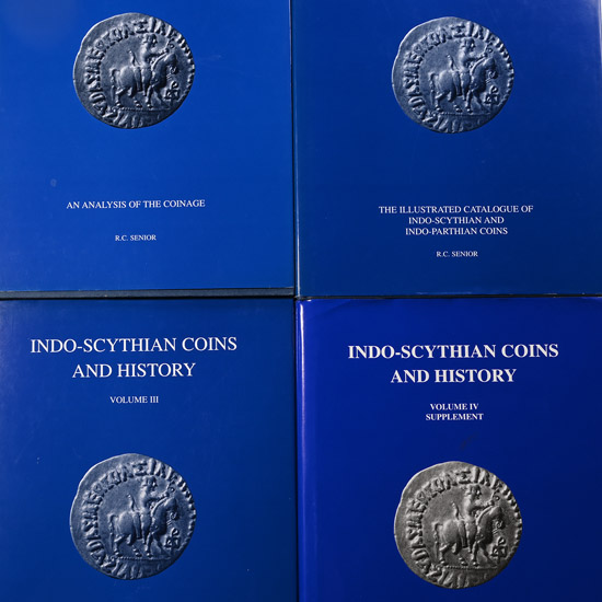 Indo-Scythian Coins and History Volumes I - IV by R.C. Senior - 4 Titles