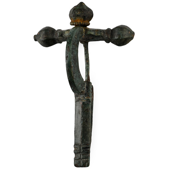 Large Roman Bronze Crossbow Brooch