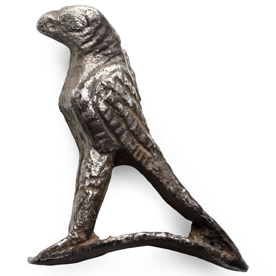 Roman Miniature Silver Eagle Statuette