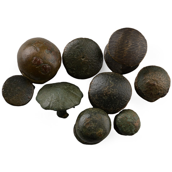 Large Roman Bronze Belt or Horse Harness Fasteners