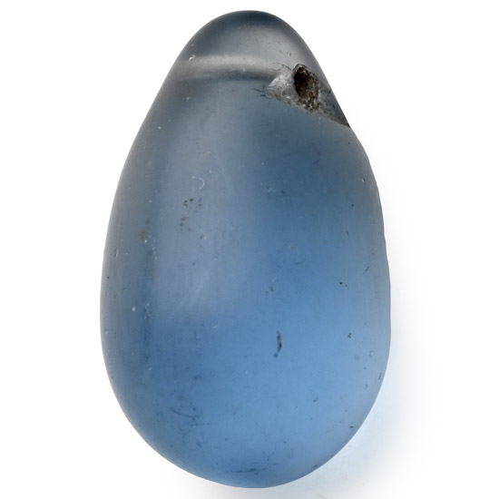 Viking Age Blue Glass Pendant