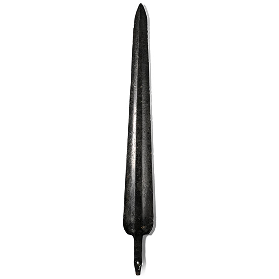 Luristan Bronze Tanged Spearhead