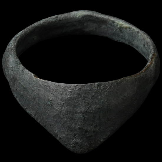 Byzantine Bronze Archers Thumb Ring