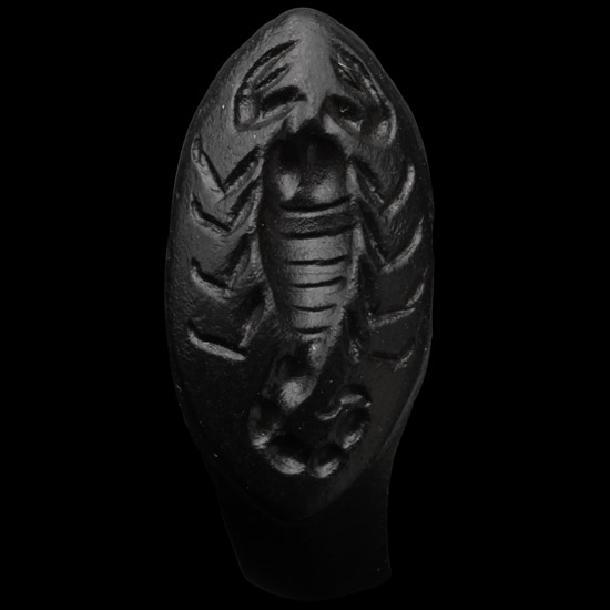 Greek Bronze Ring with Scorpion