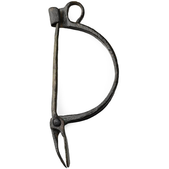 Romano-Celtic Bronze Pincer Brooch