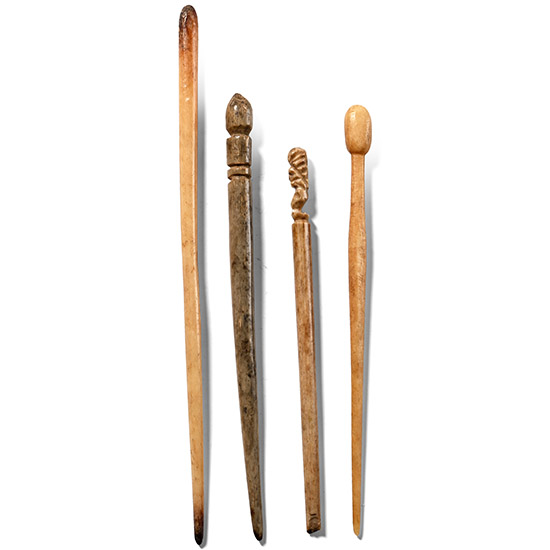 Roman Bone Pin Collection