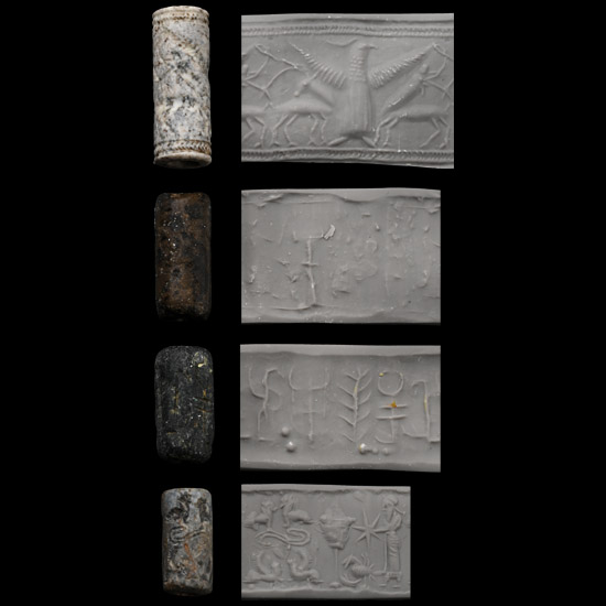 Western Asiatic Stone Cylinder Seal Group