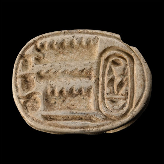 Egyptian Steatite Scarab for Pharaoh Amenhotep III