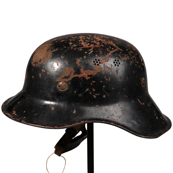 German WWII Civil Defense Helmet