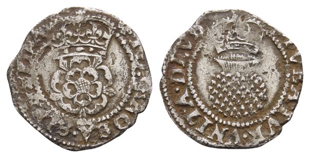 England. Stuart, James I AR Halfgroat.